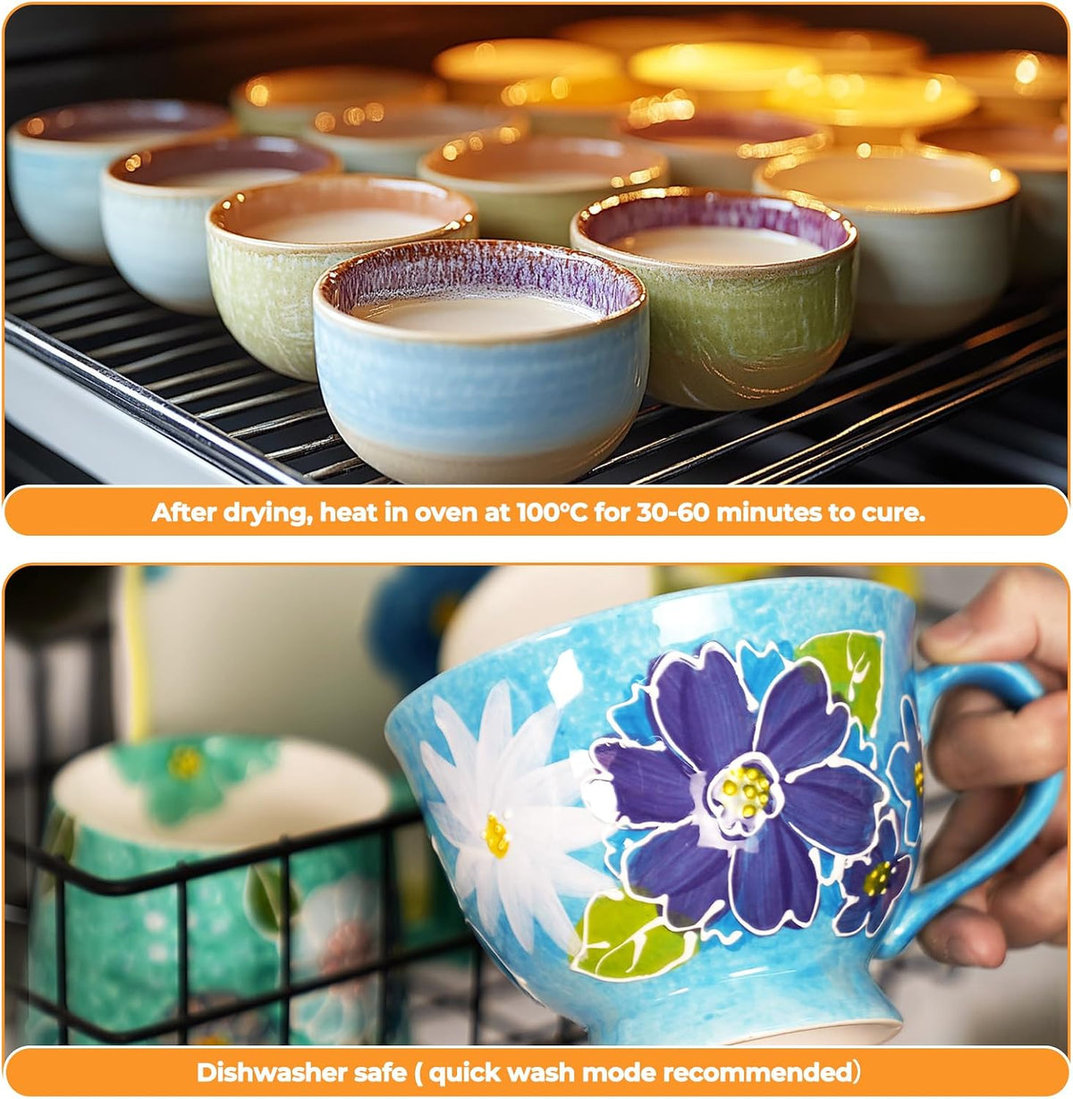 Nicpro 18 Colors Glass Paint Set - Image 9