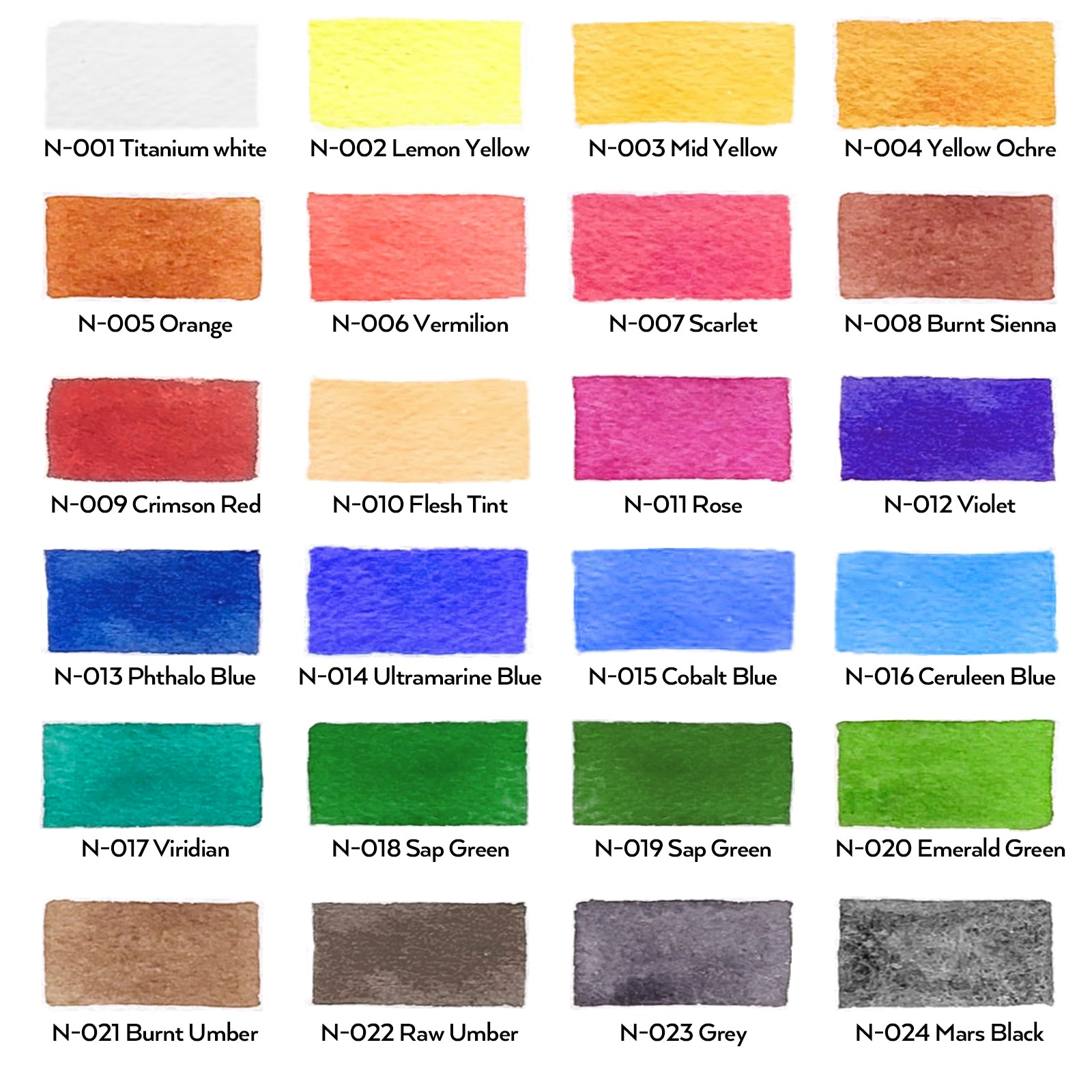 Nicpro Watercolor Paint Kit, Professional Painting Supplies Set 24 Tube Water Color Paints, 8 Synthetic Squirrel Brushes, 25 Papers, Palette, Color Wheel for Artists, Adult