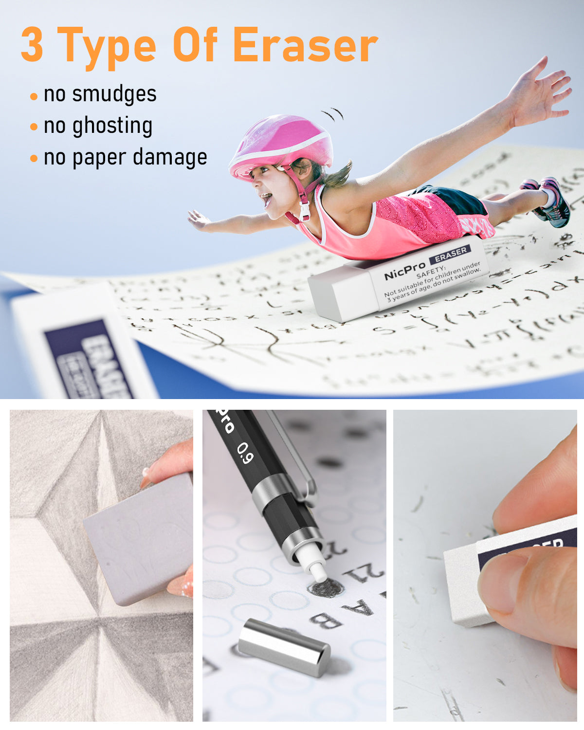 Nicpro 34PCS Black Art Mechanical Pencils Set, Metal Drafting Pencil 0.3, 0.5, 0.7, 0.9 mm & 2PCS 2mm Lead Holder (6B 4B 2B HB 2H 4H Colors) For Sketching Drawing With 19 Tube Lead Refills Case