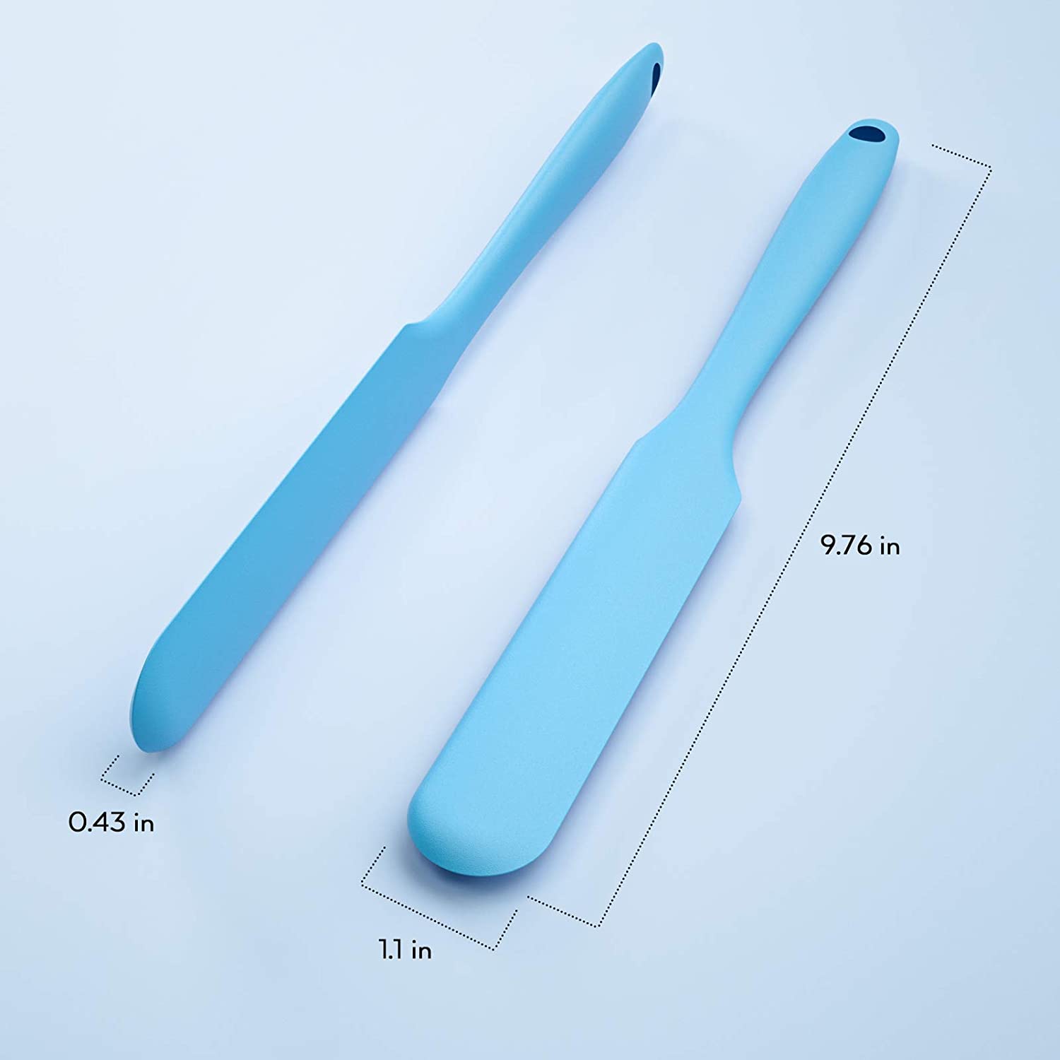 Nicpro 1PC Silicone Spatula Scraper